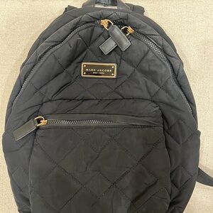 Marc Jacobs Quilted Black Backpack
